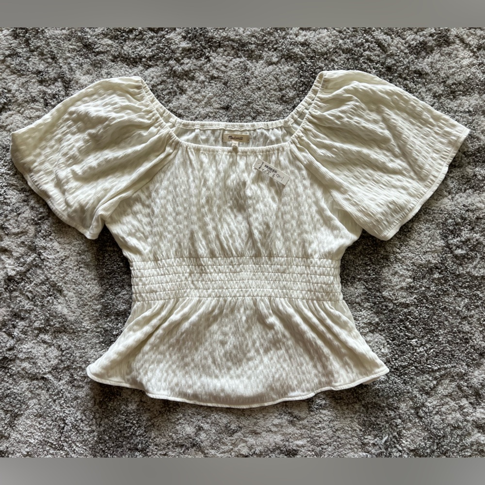 Madewell top new with tags